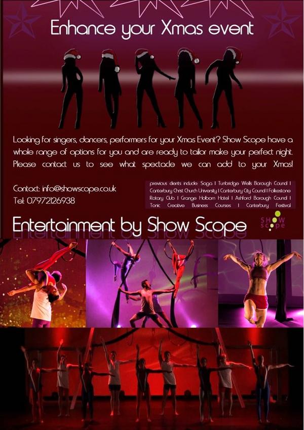 ShowScope's tweet image. Xmas entertainment Now booking!