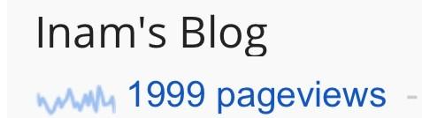 IIM93's tweet image. Almost there :D
#BlogViews