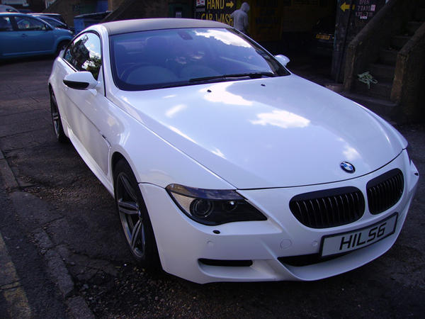 BMW 645 Full Wrapped White wrappingcars.co.uk/index.php/bmw-… Wrapping Cars London