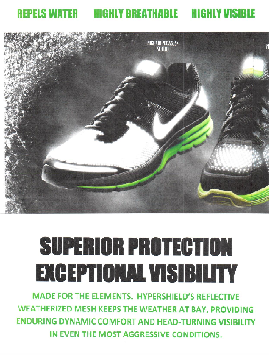 FleetFeetWLaf's tweet image. Just in - Nike Air Pegasus Shield. ULTRA COOL!!! Black shoe by day but highly reflective at night. #nikeshield