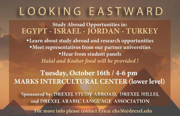 DrexelEngr's tweet photo. Engineers interested in study abroad, learn about Drexel's opportunities tomorrow 4-6pm in Marks Intercultural Center http://t.co/49t1RtXU