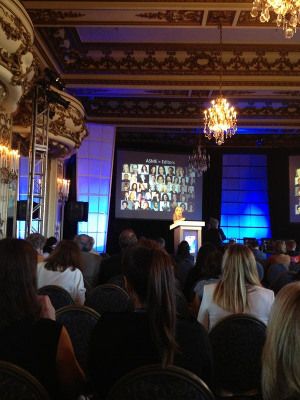 foodandwine's tweet photo. @fwscout front and center in the ASME mosaic of editor photos! #mpaamc http://t.co/KE8kVbhG