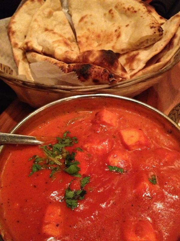 Tonight's dinner is Shahi Paneer and Naan! Yum! #shereepunjab #indianfood
