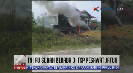 KompasTV's tweet photo. Pesawat TNI AU jatuh di Riau http://t.co/JxuqeGID http://t.co/TEWwRmbt