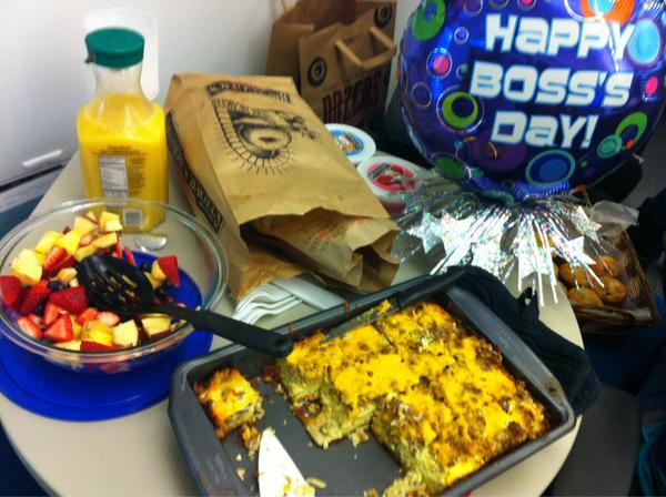 dfengel's tweet image. Happy Boss's Day! Love my team! #integerfun