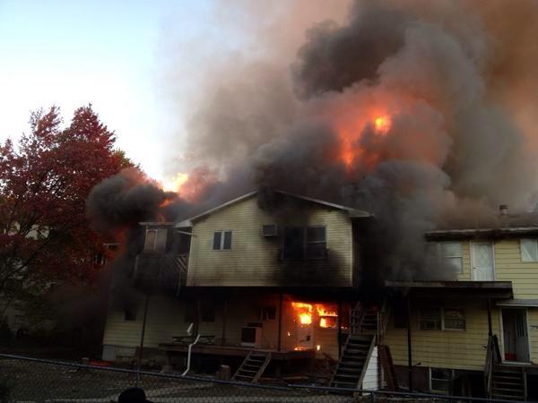 IceCreamIsGit's tweet photo. Fire on 3 Buchanan in KJ http://t.co/V582cyZK