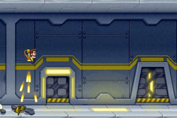 JBCitizen20's tweet photo. I just flew 336m in an explosive game of Jetpack Joyride on iPhone. Bam! http://t.co/yQf1i3vr http://t.co/LfM2YIpt