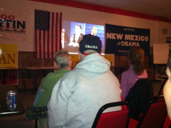 DebHaalandNM's tweet image. Come to our Gallup office 809 Hwy 491 we just started watching #Debates2012 @OFA_NM