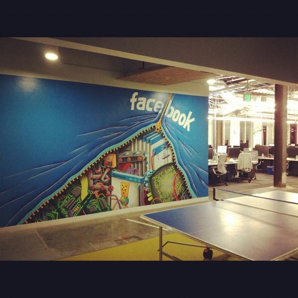ScottStretch's tweet photo. Stopped by the Facebook campus today... There are going to be changes at work come Monday. #DoingItWrong http://t.co/6FQ8DKE8
