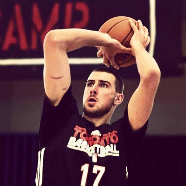 JValanciunas1's tweet image. Putting in that work! #raptors #training #camp