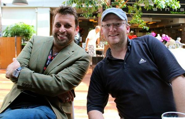 stefanamadeus's tweet photo. @PhilipBloom &amp; I. Got to attend his @BeCreativeEvent . It was fun! http://t.co/YnvdYM8S