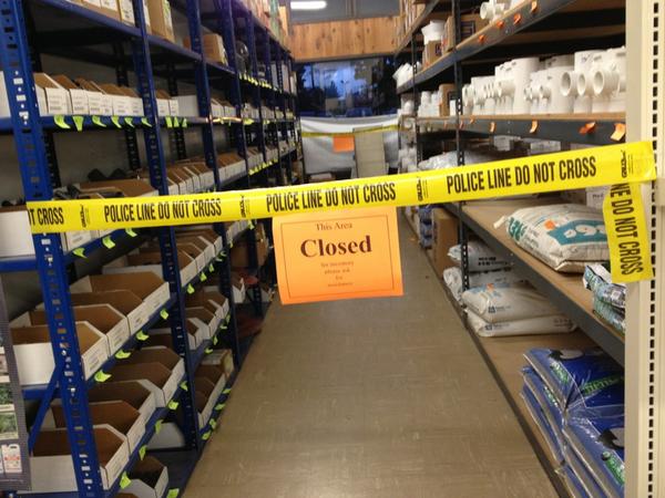 IrrigableMike's tweet image. Is it Halloween or inventory? Just don't mess with our isles! Or else!