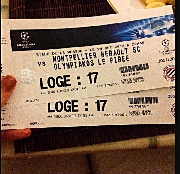Weguasss's tweet photo. Direction La Mosson ~> #MHSC/OLYMPIAKOS ⚽ http://t.co/pMBcP01Y