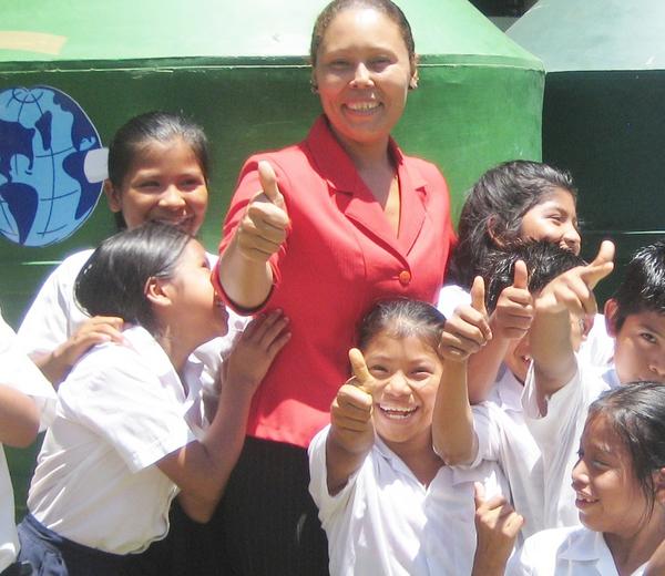 opsafewater's tweet image. The happiest school in the world?
It's poor. it's remote - but see photo why it could be the happiest.