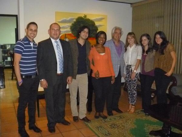 SWY25CR's tweet photo. The majority of the #SWY25 #CostaRica Delegation with the Nation's Culture &amp; Youth Minister. http://t.co/hMuGidV0