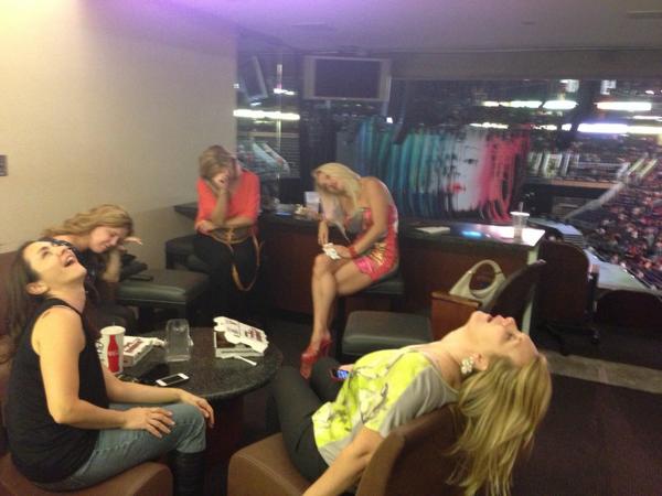 dentalbean's tweet photo. Phone died during 2.5 hr wait for #MDNA last nite &amp; so did enthusiasm #suitesleep http://t.co/Ll4n0EhN