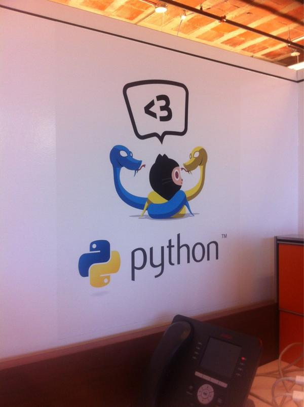mkumm's tweet image. Got my #github #pythonlove #fathead today!
