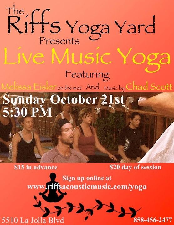 BlueBookJason's tweet image. Check out Riffs Acoustic Music in Birdrock for live music yoga this weekend!!