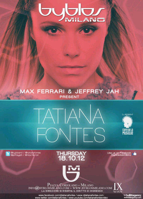 byblosMIL's tweet photo. Tomorrow night with DJ @tatianafontes at BYBLOS #MILANO with @JeffreyJah @max1ferrari https://t.co/kmoHd03n http://t.co/Xju5KyZG