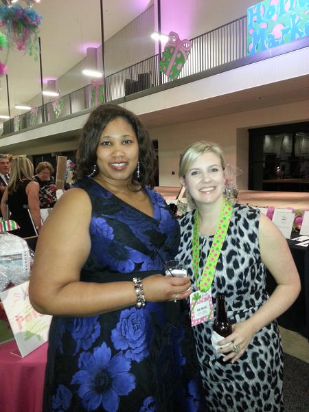 Silent Auction Committee Members at Preview Party Silent Auction #holidaymarket