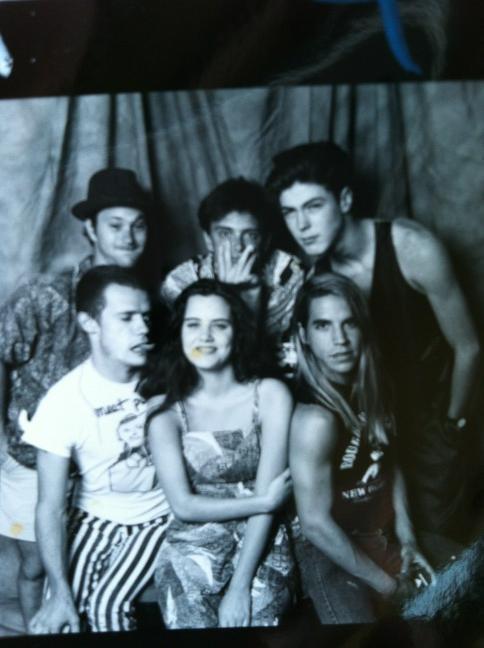 Anthony Kiedis News on Twitter: "Anthony Kiedis, Flea &amp; friends with his ex, Ione Skye, on her 17th birthday 1987. http://t.co/2szp8opZ" / Twitter