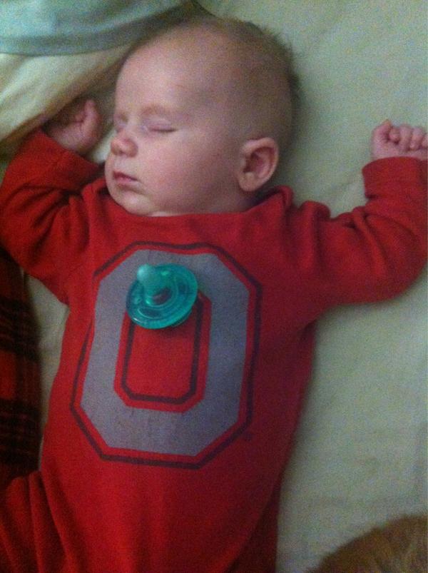 HartleyVEEBS's tweet image. Tate yesterday dressed for #1Penn St @ OSU.