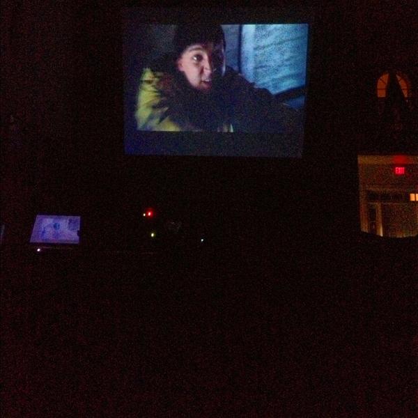 korireznicek's tweet image. Movie night at the phi delt house! #projectorstyle 🎥📺👌