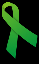FightForALife's tweet photo. It's not just about the pink ribbon, wear green and stand against depression. http://t.co/XPNOYkYQ