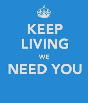 FightForALife's tweet photo. #YoureNotAlone http://t.co/lknA6jVf