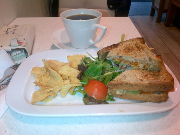 RoseDunn11's tweet image. Lunch alone...just how I like it #thinkintime