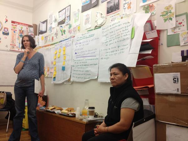 fguevara's tweet image. @hestermegan facilitates an engaging #ps2013 meeting!! @APlusNY @MaketheRoadNY