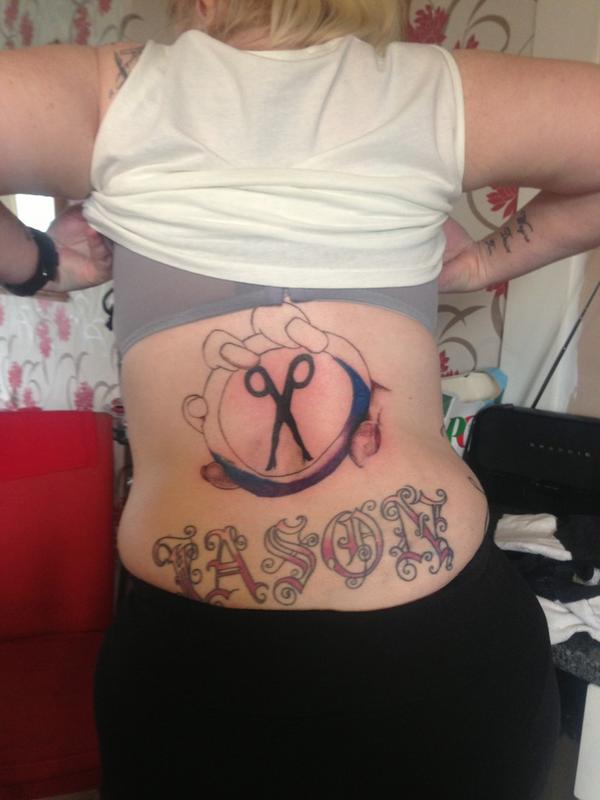 Bernielouh's tweet photo. @scissorsisters plz can ya sign my scissor sisters tattoo this sat so I am have it tattooed on. I come to every tour http://t.co/QkhFtuT8