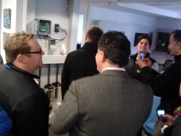 Great time at @EnerNOC today on the Innovation Tour where we learned all about demand response #Cleantech2012