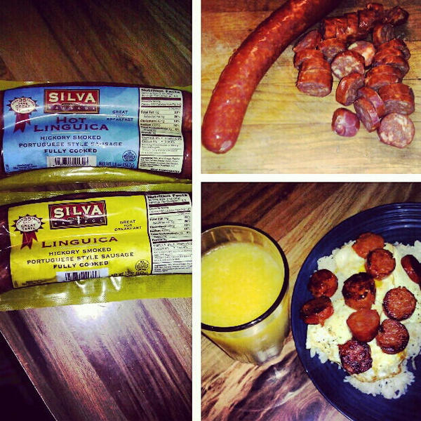 REEWORK's tweet image. On my day off so much done! Now breakfast bby! Portuguese sausage rice and eggs #fatkidd #food #breakfast #chef