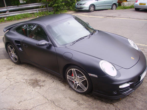 Porsche 911 Wrapped Matte Black by Wrapping Cars London wrappingcars.co.uk/index.php/pors…