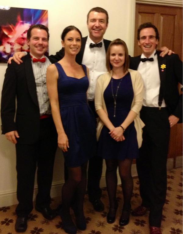TimS_Bristol's tweet photo. Great night with @InteriorsCarly @honestdesign and @InteriorsAlexC at #insider property #southwest awards dinner http://t.co/iJIQyMkK