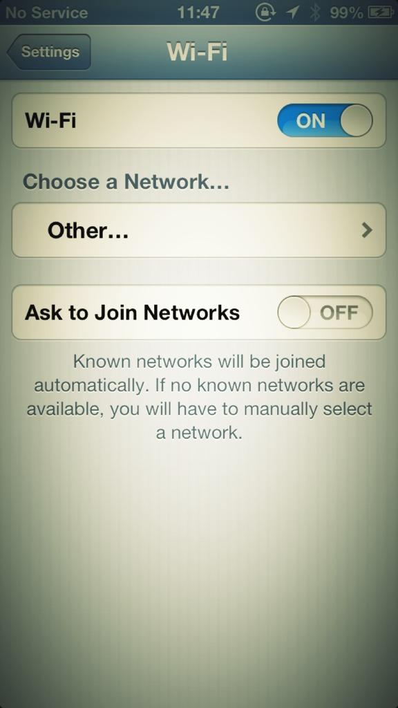 Life with an iPhone 5 on #o2 network in the UK. #DisconnectedWorld