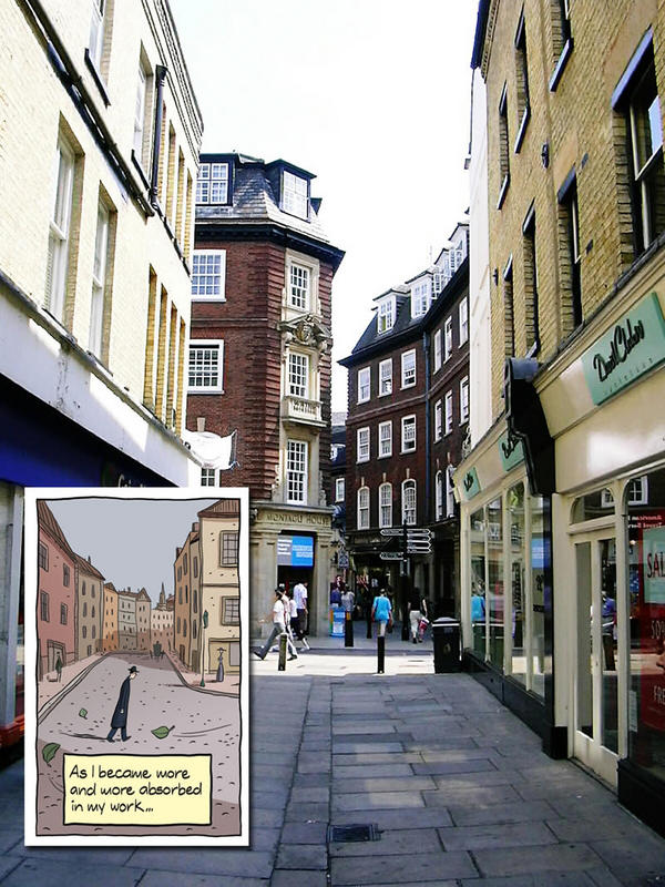 IkarosBooks's tweet image. Cambridge Street #Logicomix