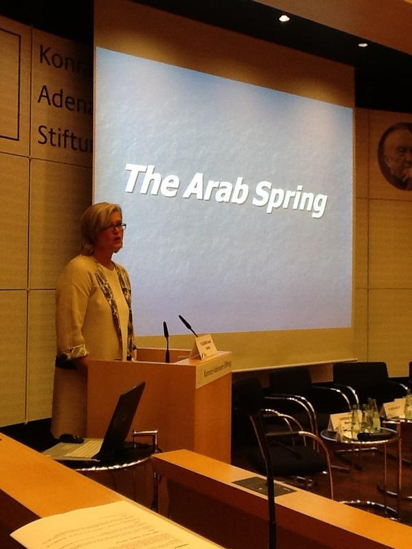 EPPW Konference on "The Arab Spring", Konrad Adenauer Stiftung