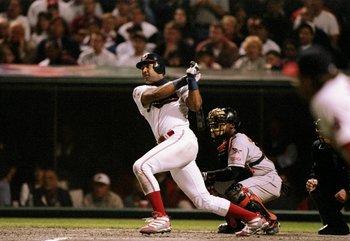 WhyWeWatch's tweet photo. This Day In Sports | 10/19/97: Sandy Alomar Jr. of the Cleveland @Indians hits the 700th in @MLB #WorldSeries history http://t.co/zhAoA8NV