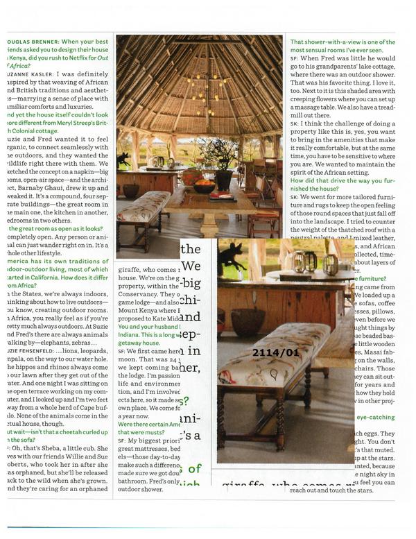 ChelseaEditions's tweet image. A refined rustic room!  Chelsea Editions - Textiles embroideries in the Oct. issue of House Beautiful!