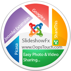 OopsTouch's tweet photo. SlideshowFx 5.00 released: A Picasa/Google+ Photo/Video sharing extension for Joomla! 2.5/3.0. http://t.co/uUOHcVpX