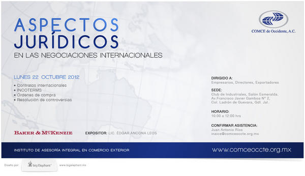 COMCE_Occidente's tweet photo. Confirma tu asistencia y solicita las fichas de registro, conferencia gratuita! http://t.co/zQR8jNDj