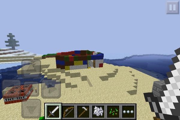 FireTanner's tweet image. Uhh... All I did was spawn and this was here... I HATE HEROBRINE!!!