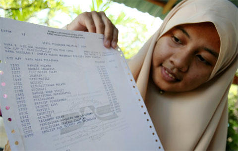 sdalinaa's tweet image. Gambar kak Nik Nor Madihah sebagai motivasi ita bersama terutamanya #TeamSPM2012 . Good Luck :)