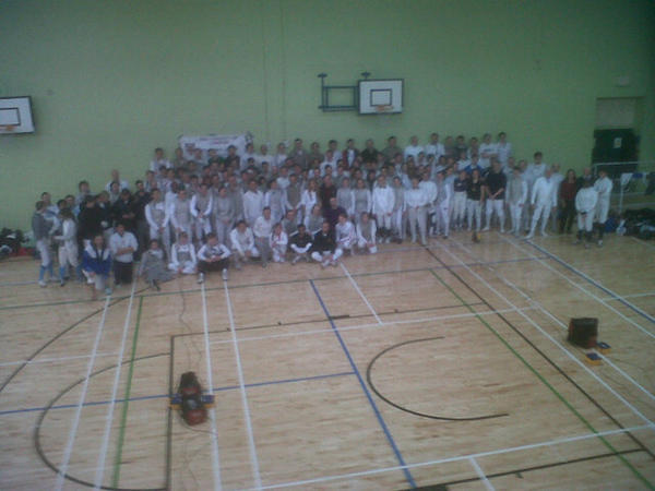 LDNTeamTrophy's tweet photo. Fencers assemble! http://t.co/xXPShxRa