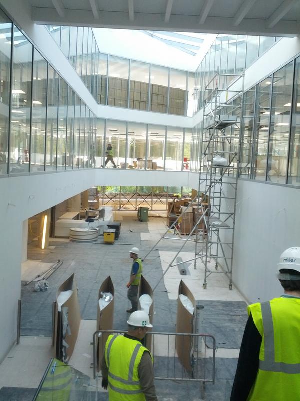 _JamesJones_'s tweet photo. New imgtec building nearly ready. Moving in next month. http://t.co/S1tVK5KP
