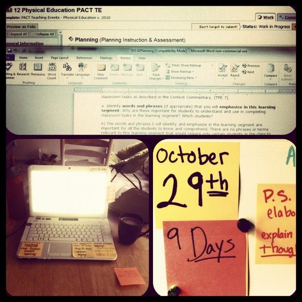 NatureManda's tweet image. Today&apos;s #goal: finish planning and instructing. #PACT #teachingcredential #credentialprogram #CSUN