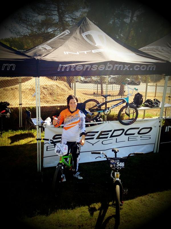 Nice <a href="/SPEEDCO_BMX/">Speedco Bicycles</a> pit area for this weekends @ABABMX National CA USA