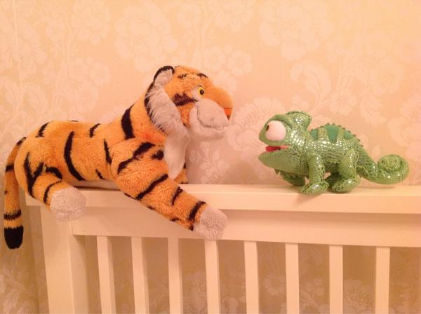 PascalTangled's tweet image. Found a new friend... It's Rarjar the maverick tiger!